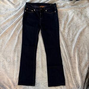 Tory Burch Midnight Blue Straight Leg Jeans